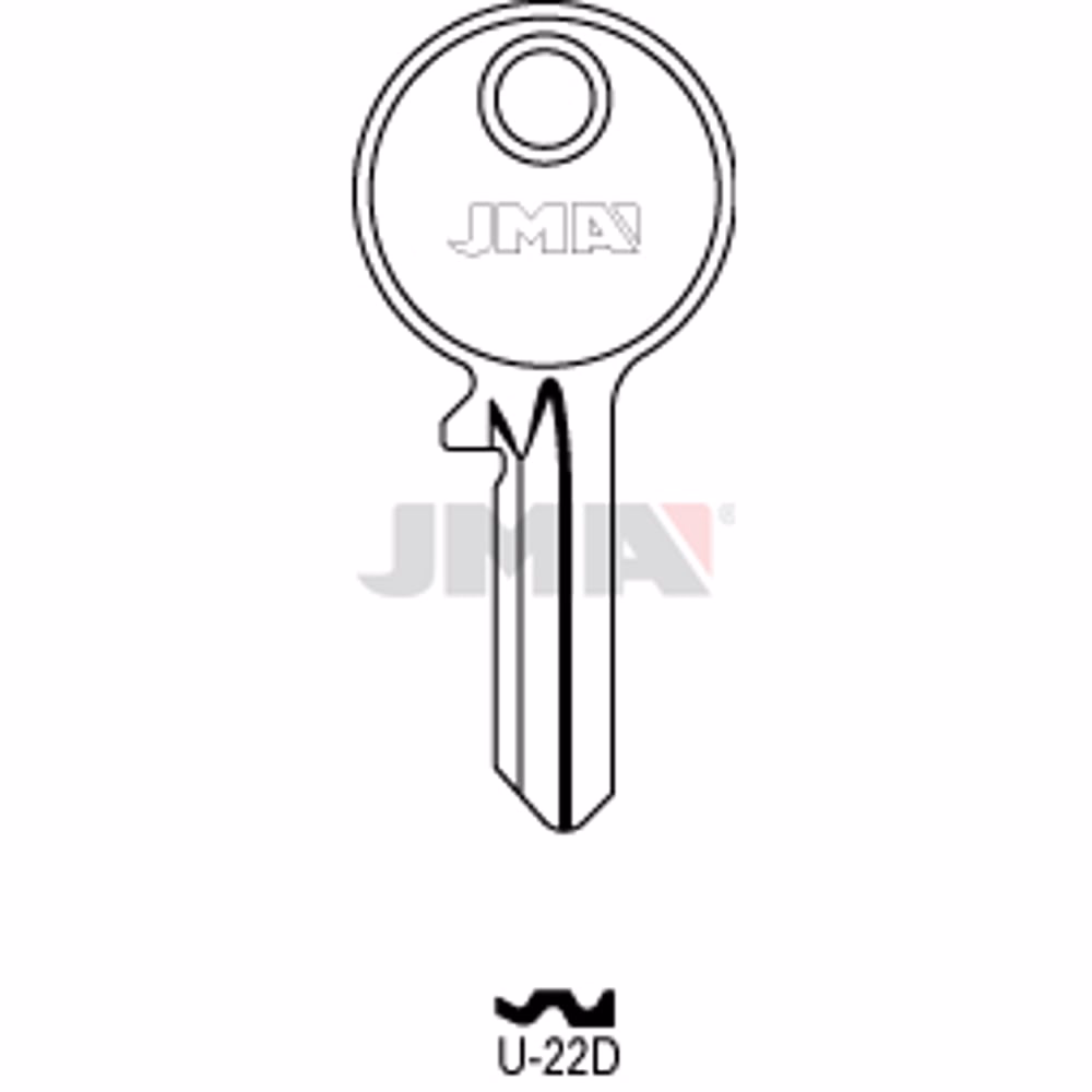 LLAVE JMA ACERO-C (U-22D)