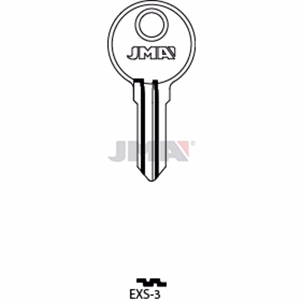 LLAVE JMA ACERO-C (EXS-3)