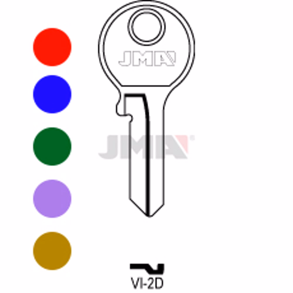 LLAVE JMA ALUMINIO (VI-2D SURTIDO)