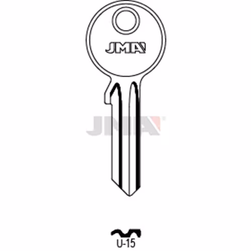 LLAVE JMA ACERO-C (U-15)