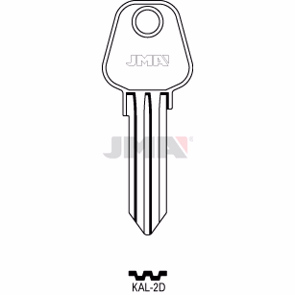 LLAVE JMA ACERO-C (KAL-2D)