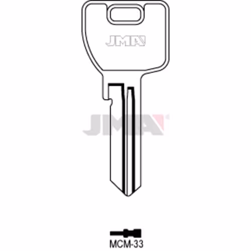 LLAVE JMA ACERO-B (MCM-33)