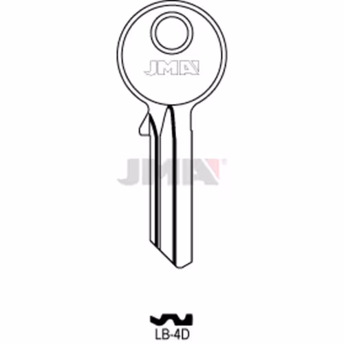 LLAVE JMA ACERO-C (LB-4D)