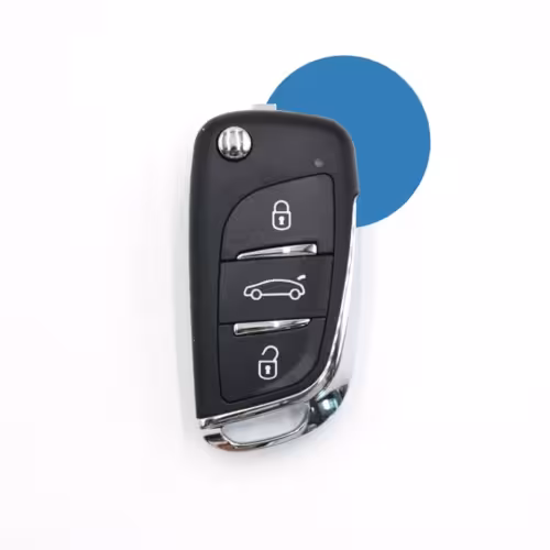 Mando con transponder Citroen de 3 botones para VVDI KEYTOOL XNDS00EN