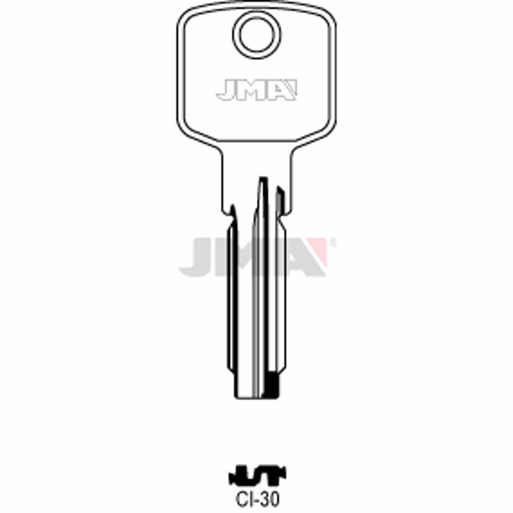LLAVE JMA LATON SEGURIDAD (CI-30)