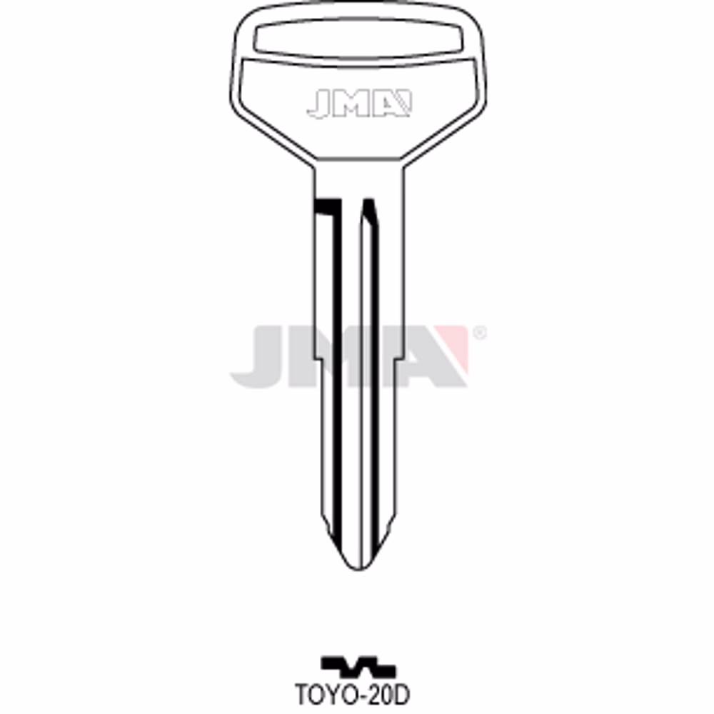 LLAVE JMA ACERO-C (TOYO-20D)