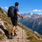 823289 Bastón trekking aluminio