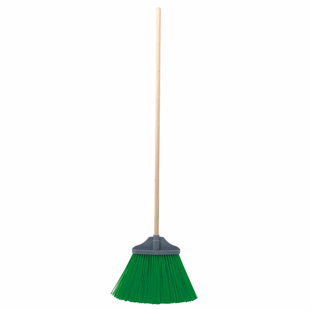 ESCOBA FIBRA JARDIN CON MANGO