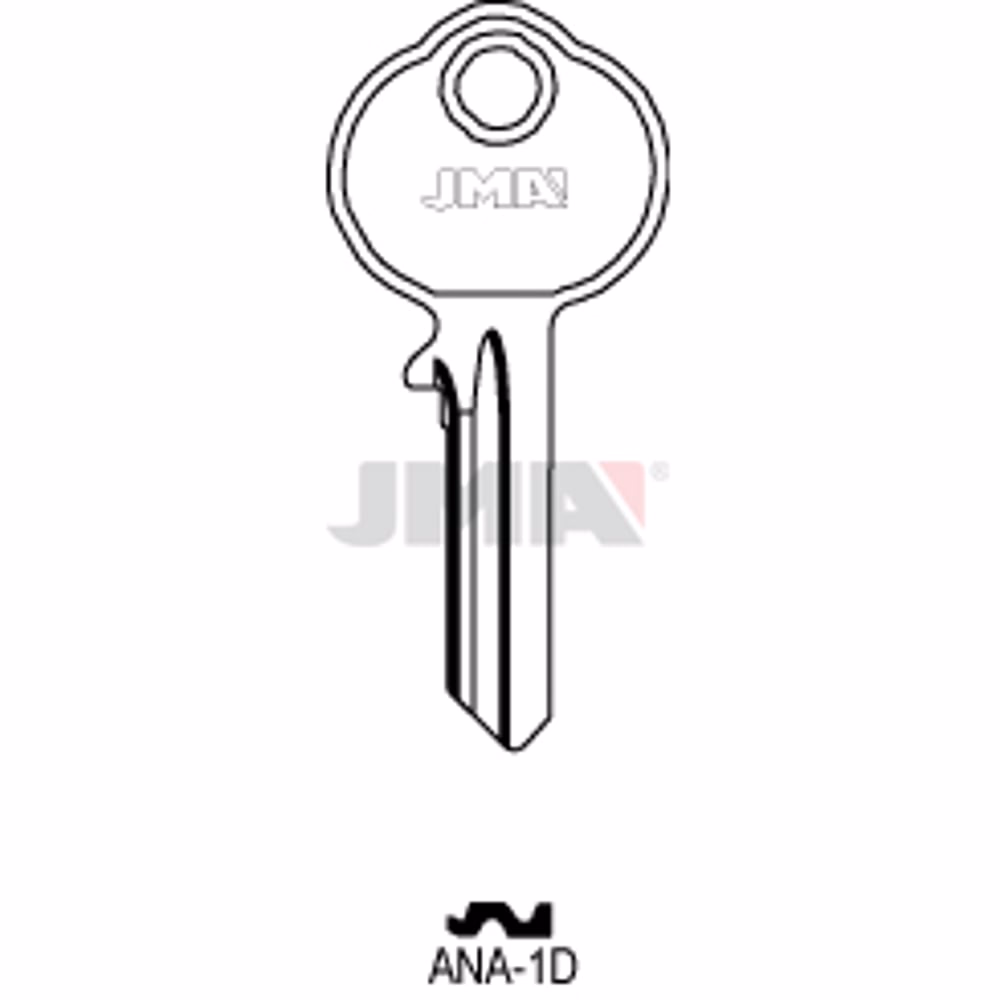 LLAVE JMA ACERO-C (ANA-1D)