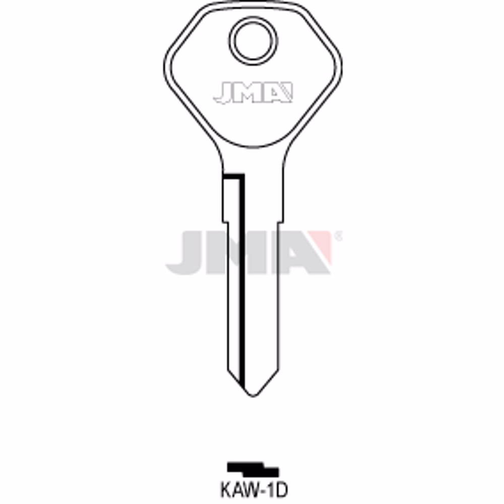 LLAVE JMA ACERO-C (KAW-1D)