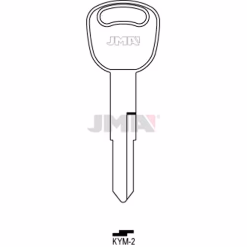 LLAVE JMA ACERO-C (KYM-2)