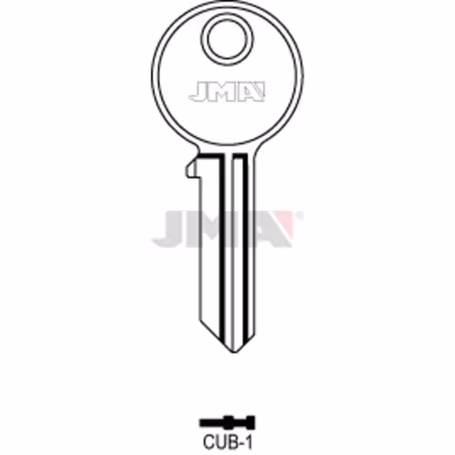 LLAVE JMA ACERO-C (CUB-1)