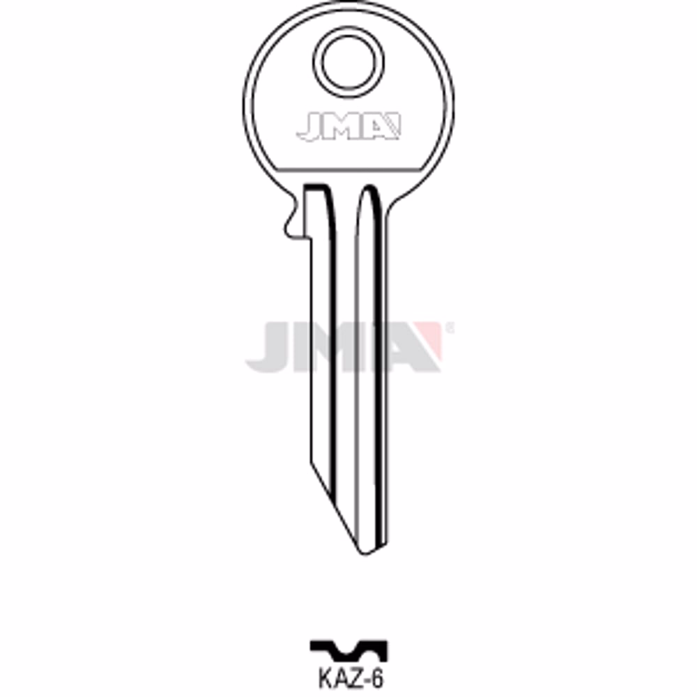 LLAVE JMA ACERO-C (KAZ-6)