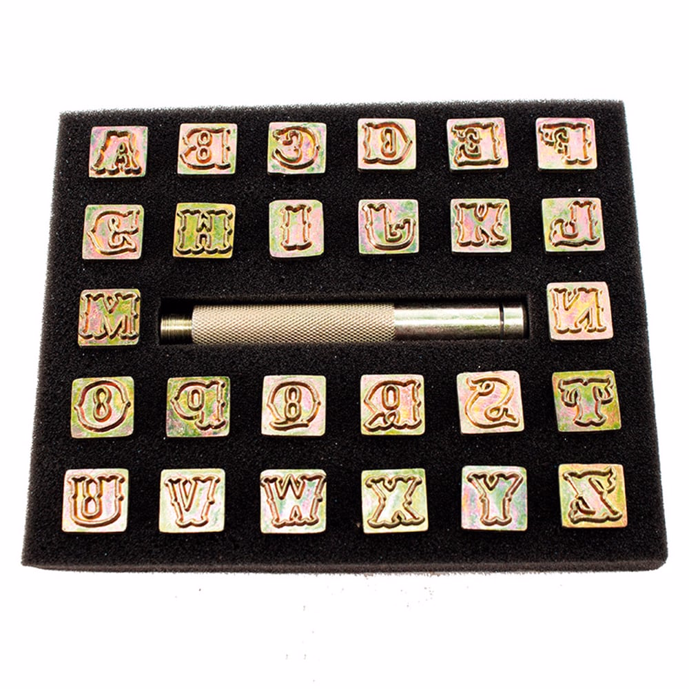 SET-GRABADOR ALFABETO RF.8130-8143 (1/2'')