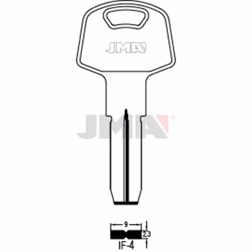 LLAVE JMA ALPACA SEGURIDAD (IF-4)