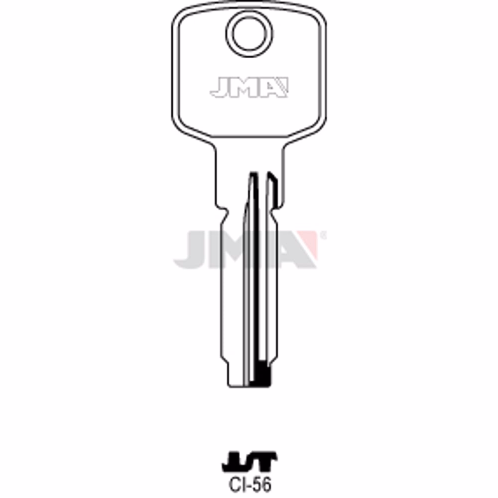 LLAVE JMA LATON SEGURIDAD (CI-56)