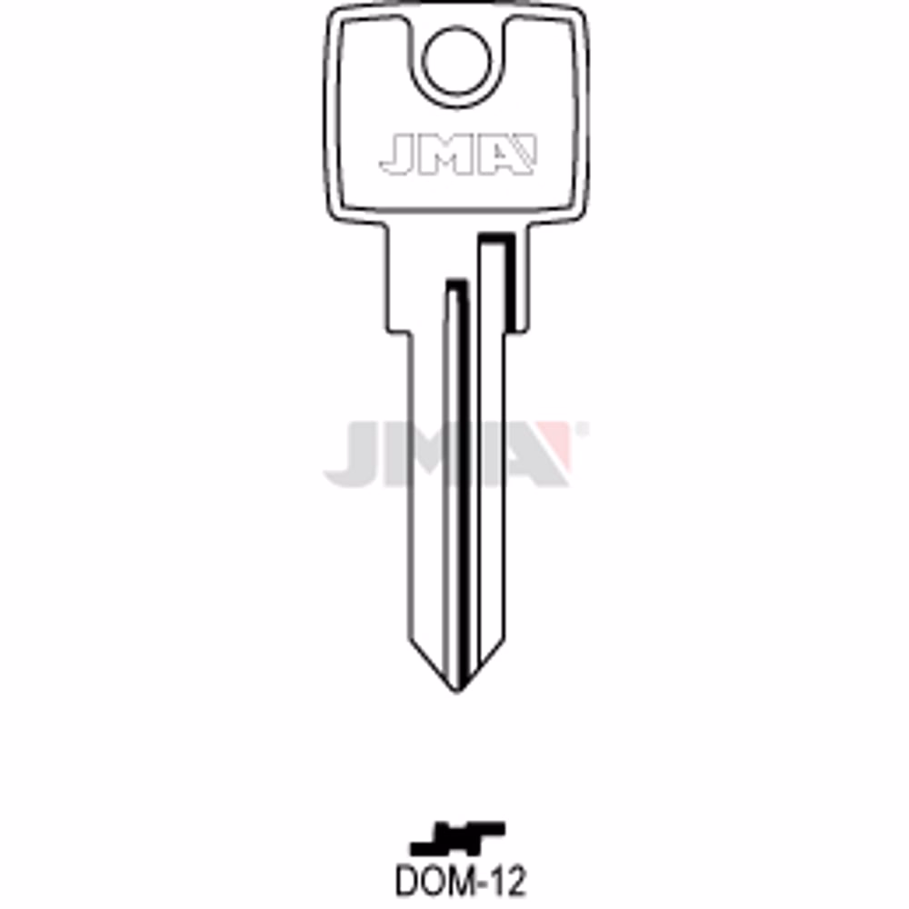 LLAVE JMA ACERO-C (DOM-12)