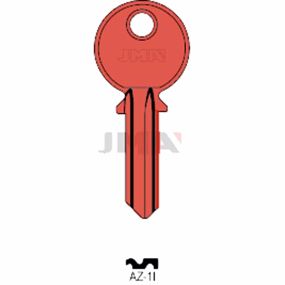 LLAVE JMA ALUMINIO (AZ-1I ROJO)
