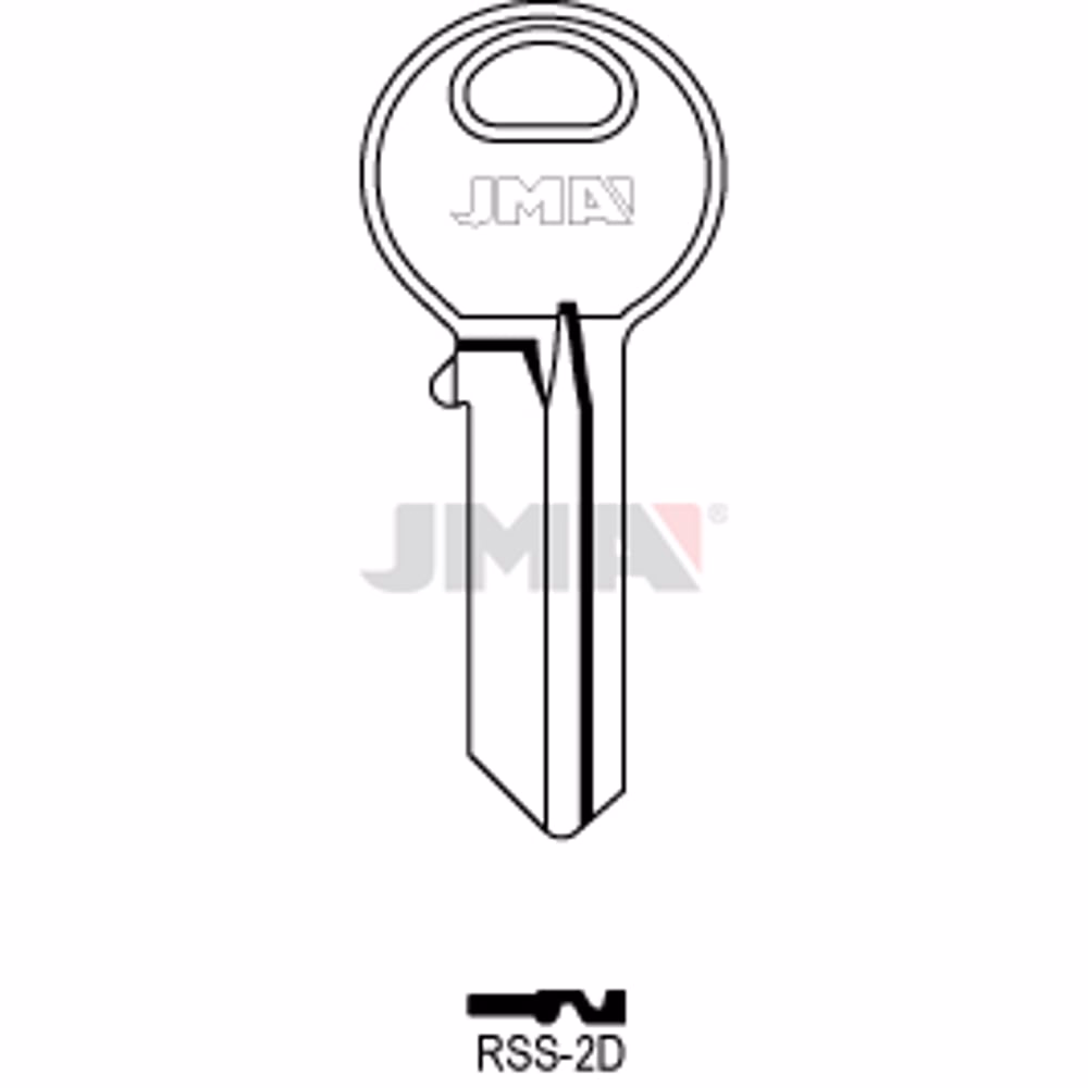 LLAVE JMA ACERO-C (RSS-2D)