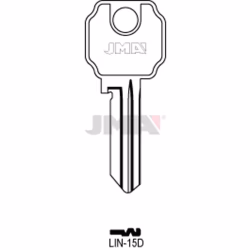 LLAVE JMA ACERO-A (LIN-15D)