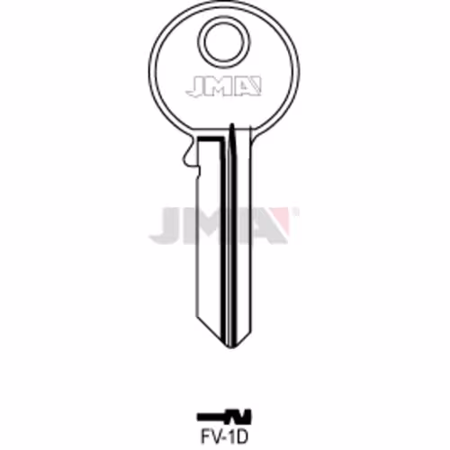 LLAVE JMA ACERO-C (FV-1D)