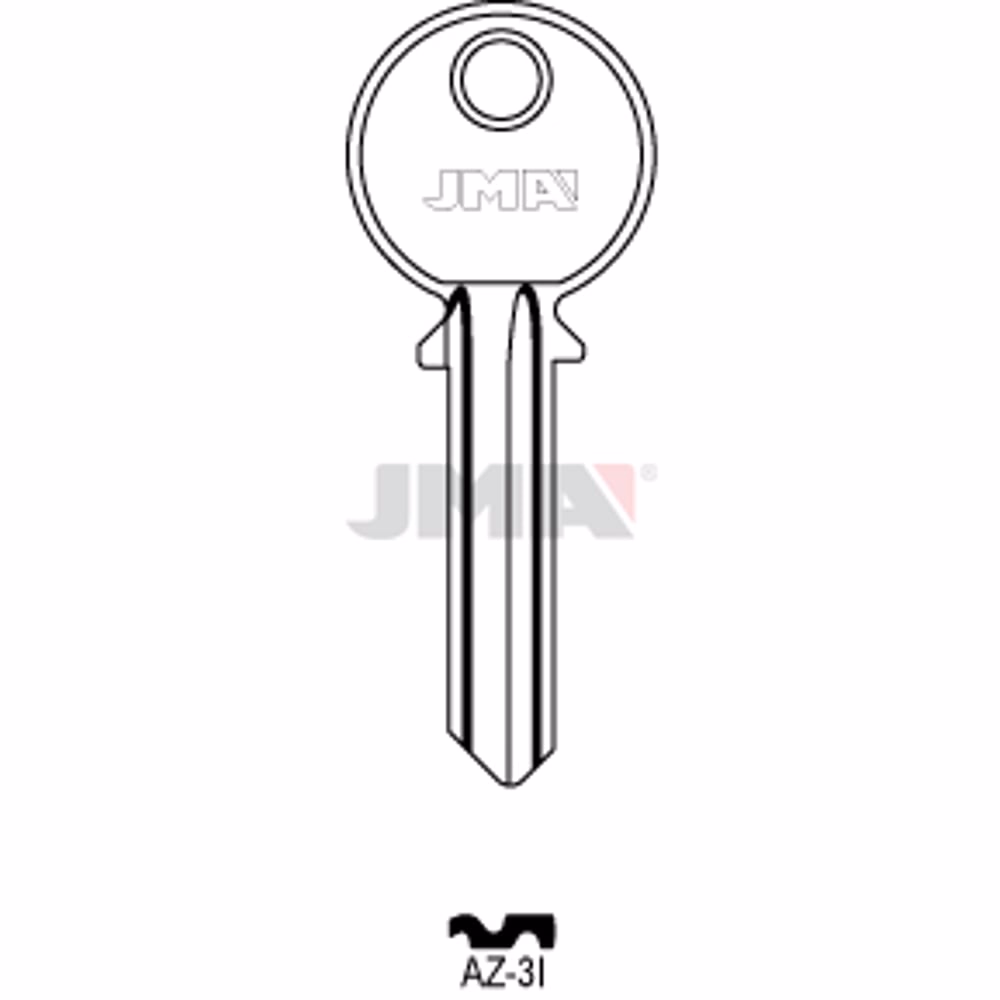 LLAVE JMA ACERO-B (AZ-3I)