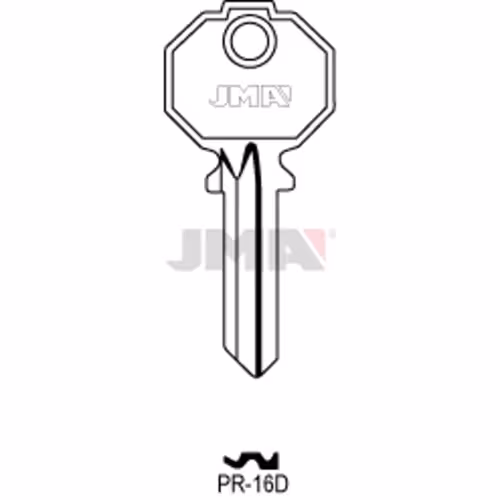 LLAVE JMA ACERO-C (PR-16D)