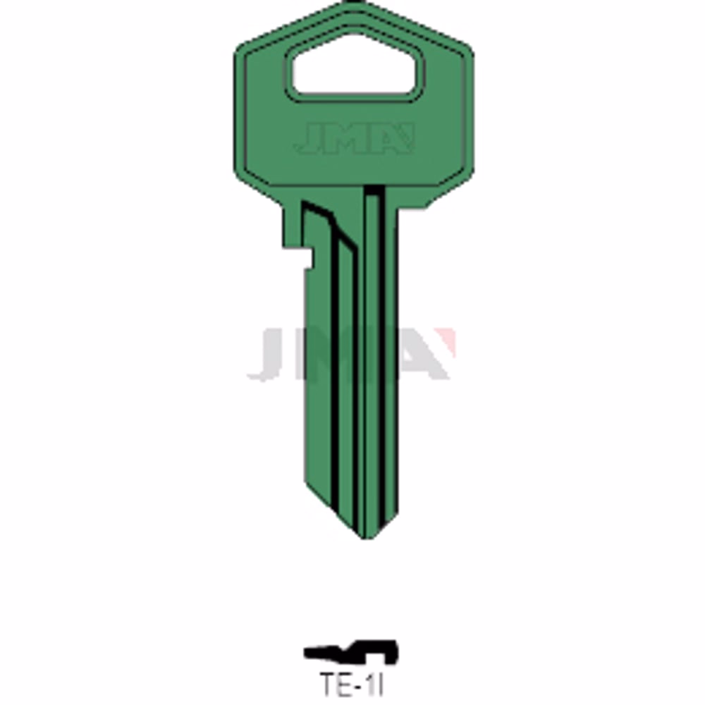 LLAVE JMA ALUMINIO (TE-1I VERDE)