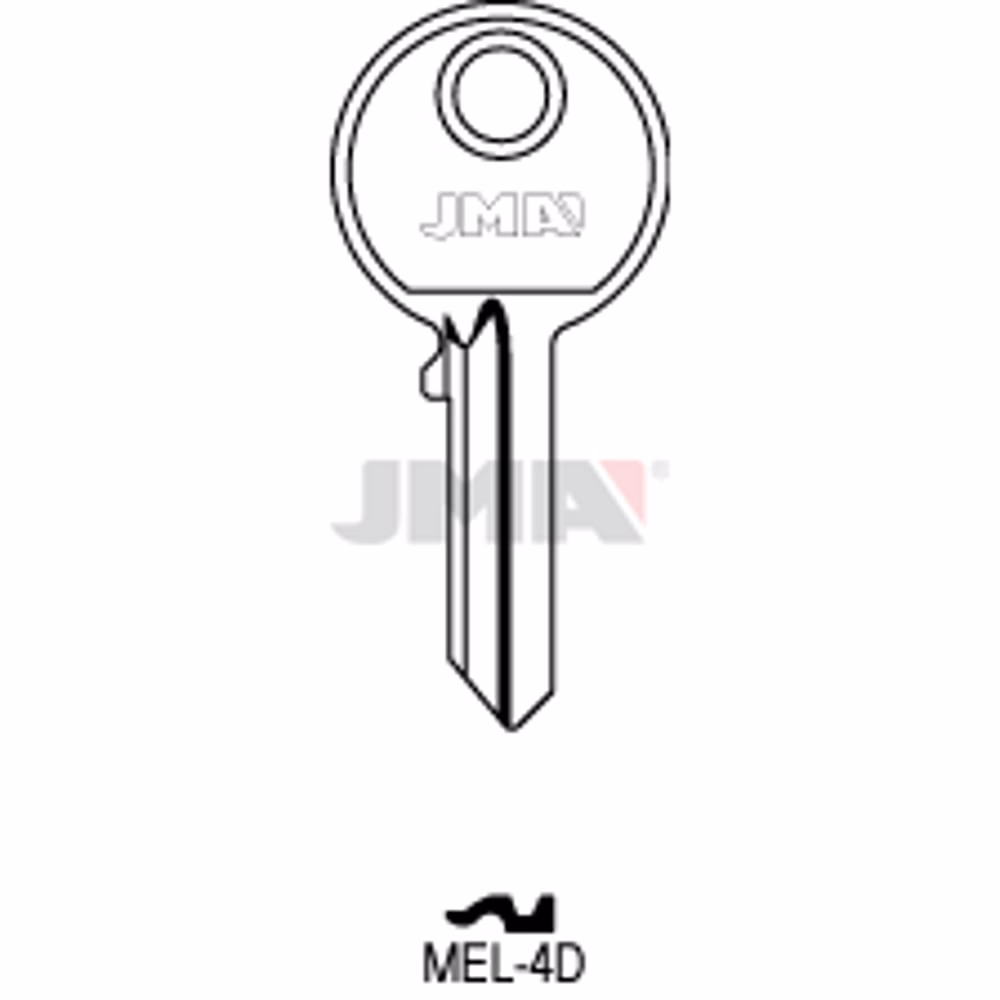 LLAVE JMA ACERO-C (MEL-4D)