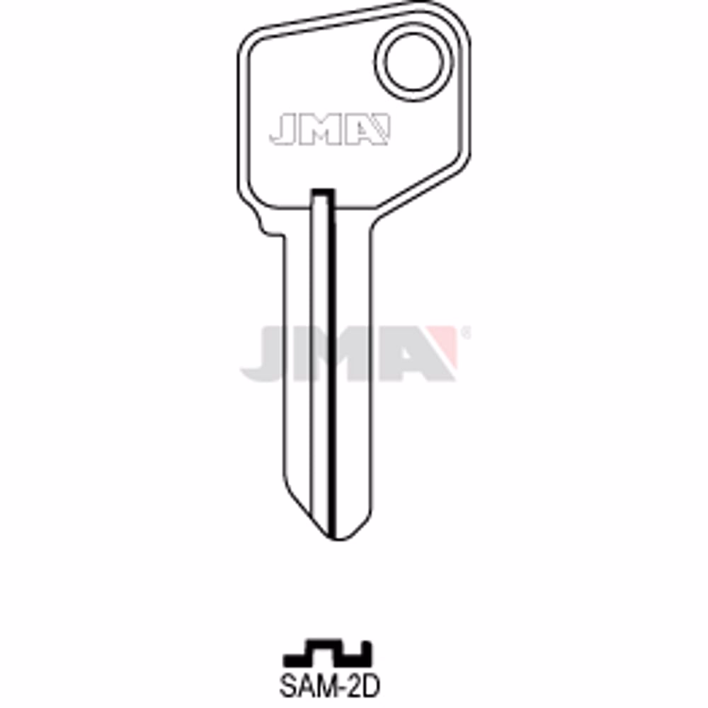 LLAVE JMA ACERO-C (SAM-2D)