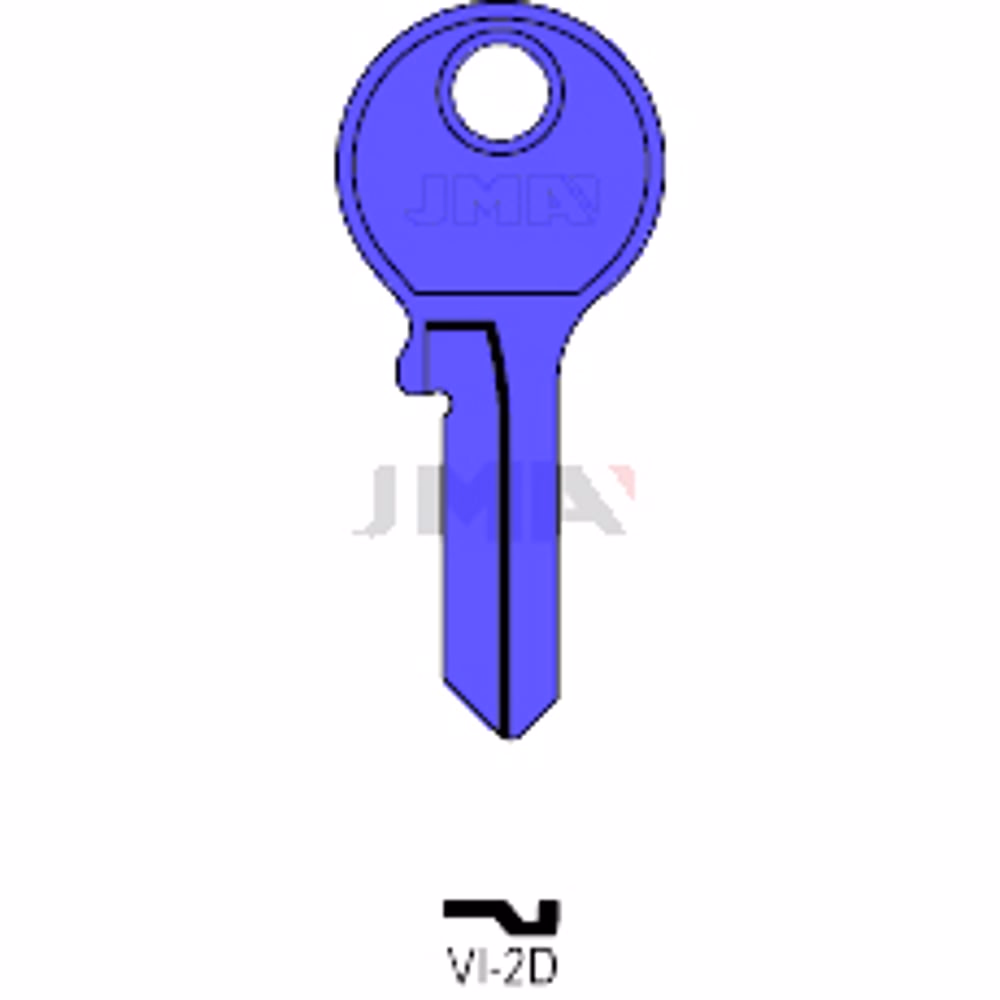 LLAVE JMA ALUMINIO (VI-2D AZUL)