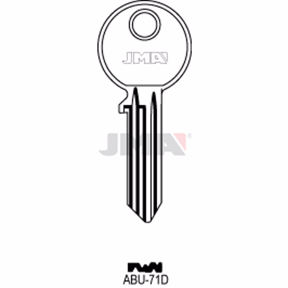 LLAVE JMA ACERO-C (ABU-71D)