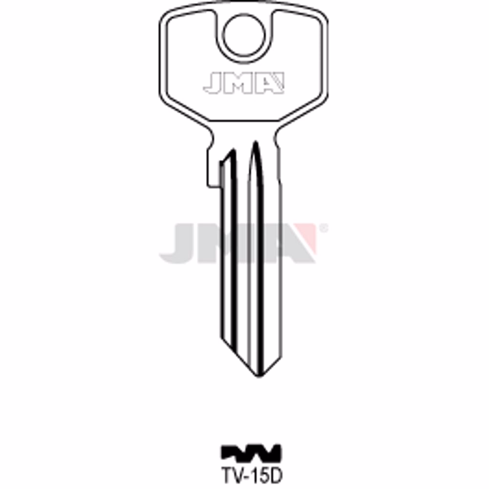 LLAVE JMA ACERO-C (TV-15D)