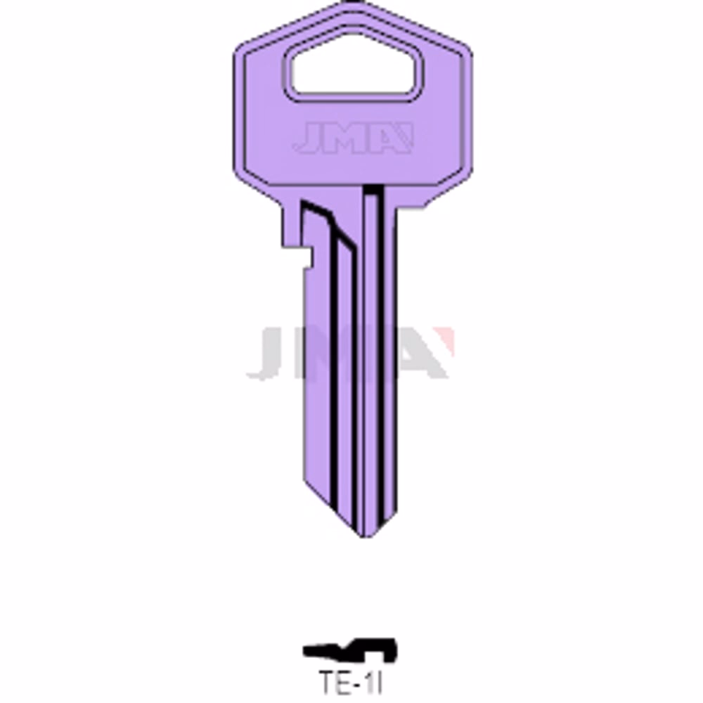 LLAVE JMA ALUMINIO (TE-1I LILA)