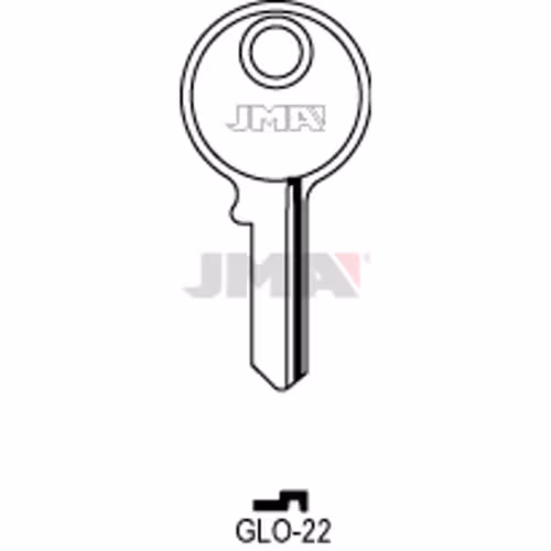 LLAVE JMA ACERO-C (GLO-22)