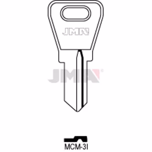 LLAVE JMA ACERO-B (MCM-3I)
