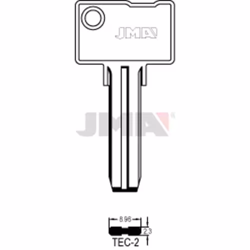 LLAVE JMA ALPACA SEGURIDAD (TEC-2)