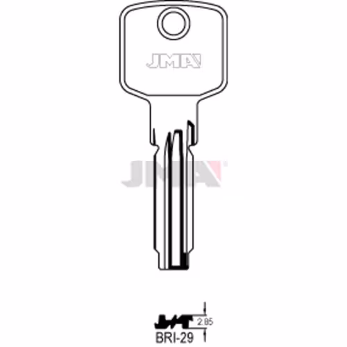 LLAVE JMA LATON SEGURIDAD (BRI-29)