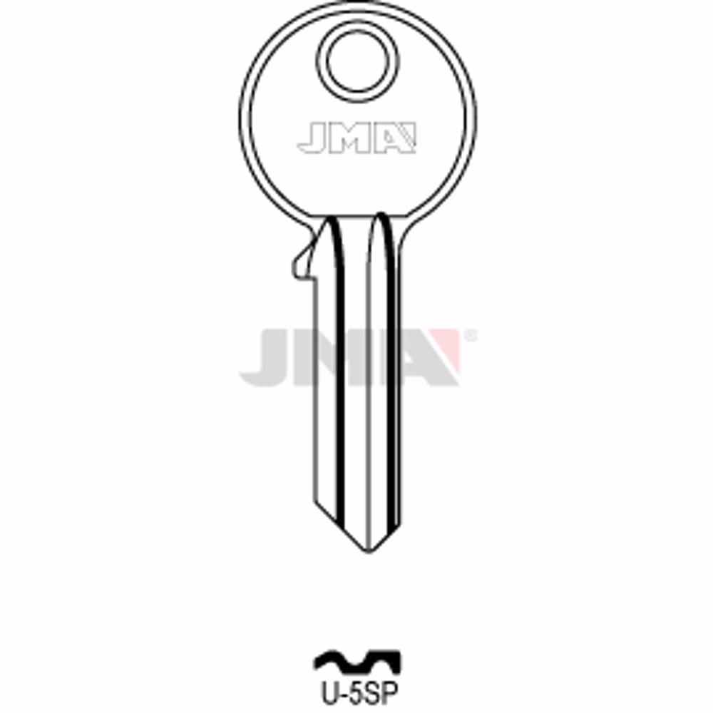 LLAVE JMA ACERO-C (U-5SP)