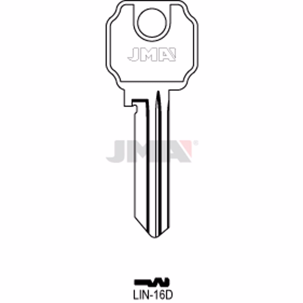 LLAVE JMA ACERO-B (LIN-16D)