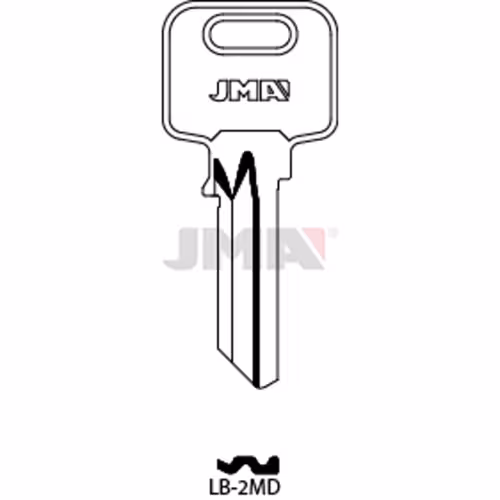 LLAVE JMA ACERO-C (LB-2MD)