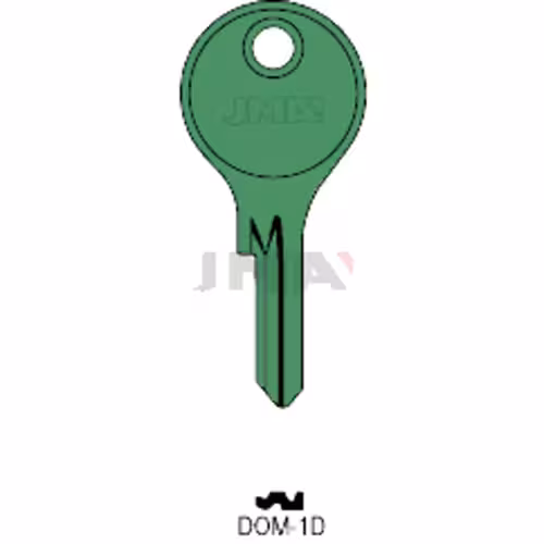 LLAVE JMA ALUMINIO (DOM-1D VERDE)