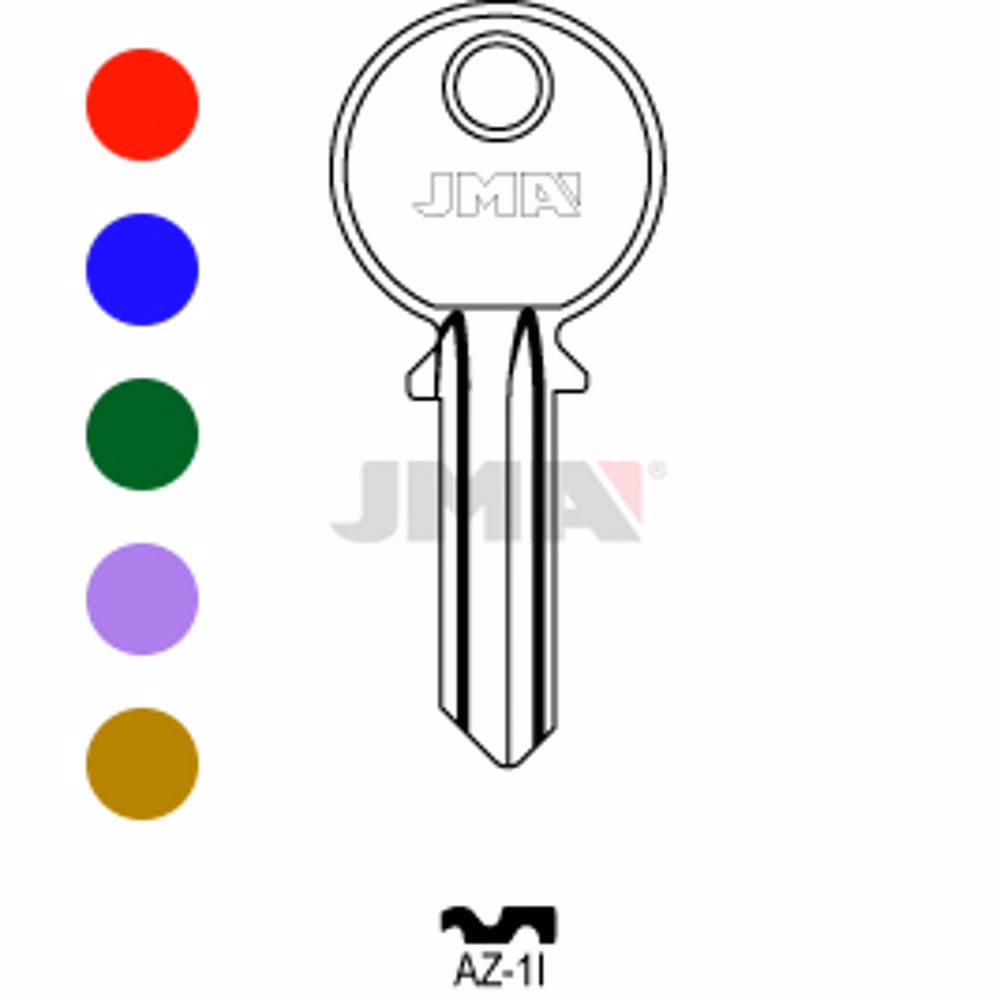 LLAVE JMA ALUMINIO (AZ-1I SURTIDO)