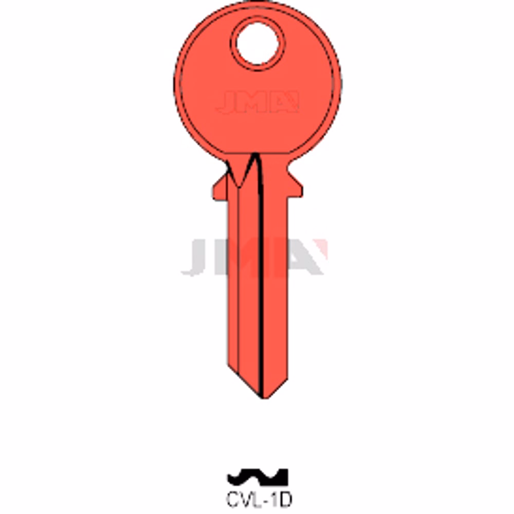 LLAVE JMA ALUMINIO (CVL-1D ROJO)