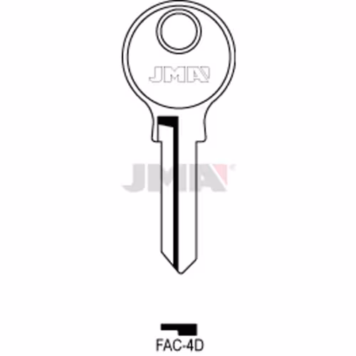 LLAVE JMA ACERO-B (FAC-4D)