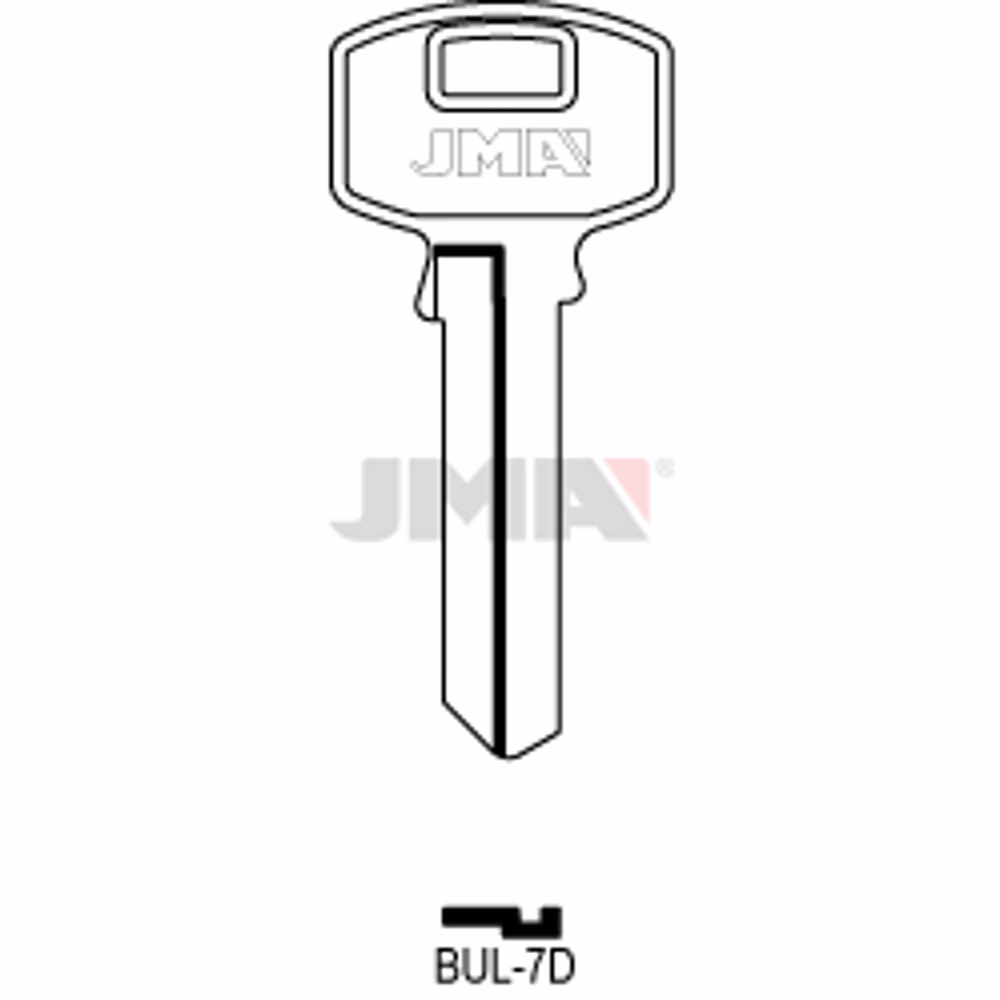 LLAVE JMA ACERO-C (BUL-7D)