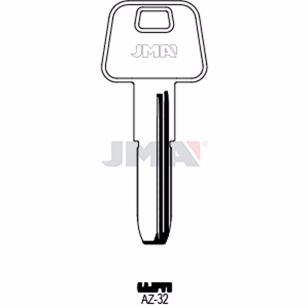 LLAVE JMA LATON SEGURIDAD (AZ-32)