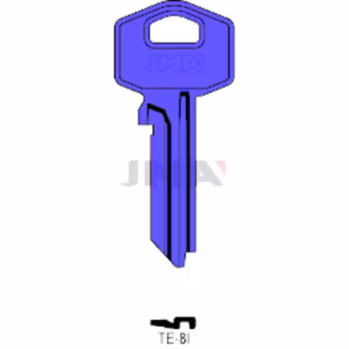 LLAVE JMA ALUMINIO (TE-8I AZUL)