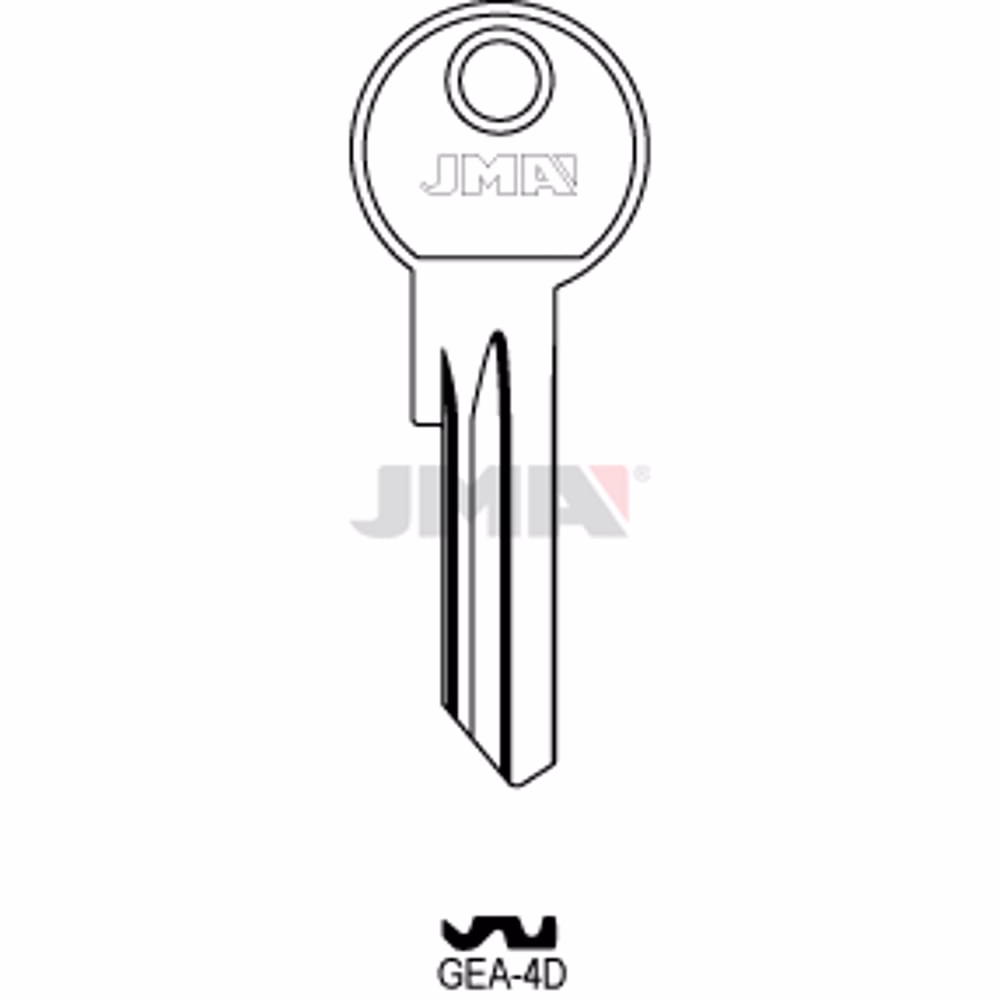 LLAVE JMA ACERO-C (GEA-4D)
