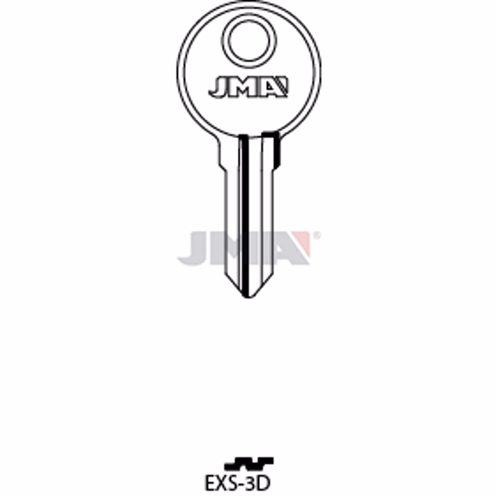 LLAVE JMA ACERO-C (EXS-3D)
